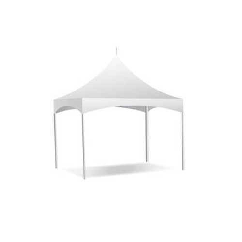 White Frame Tent 10 x 10 High Peak