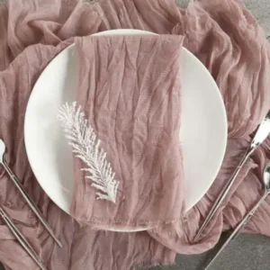 Cheesecloth Napkin - Dusty Rose