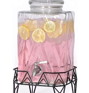 Glass Beverage Dispenser