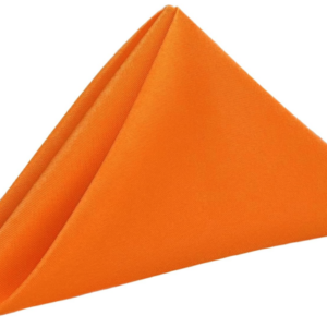 Linen Napkin - Orange Poly