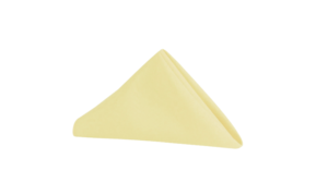 Linen Napkin - Pastel Yellow Poly
