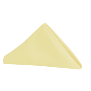 Linen Napkin - Pastel Yellow Poly