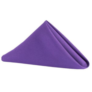 Linen Napkin - Purple Poly