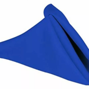 Linen Napkin - Royal Blue Poly