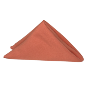Linen Napkin - Salmon Poly