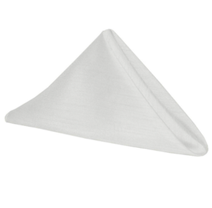 Napkin - White Dupioni