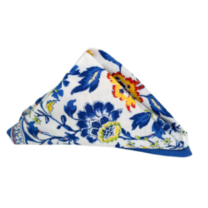 Specialty Cotton Napkin - Blue Floral